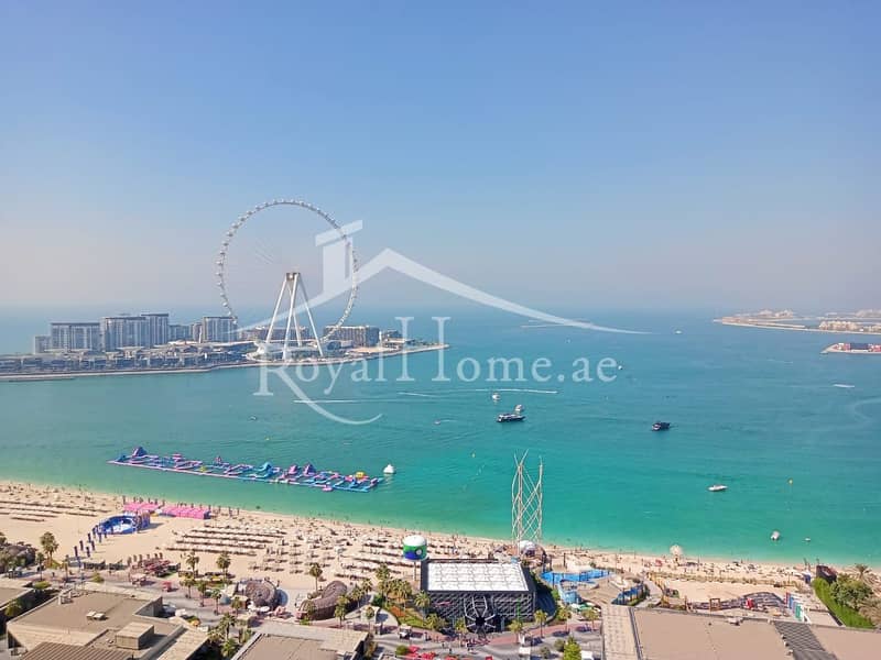 100% Full Sea View | 2 Bedroom | Unfurnished