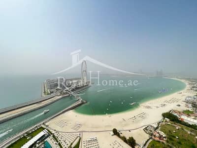 2 Bedroom Flat for Rent in Jumeirah Beach Residence (JBR), Dubai - 2 Bedroom | Furnished | Sea Views | Vacant