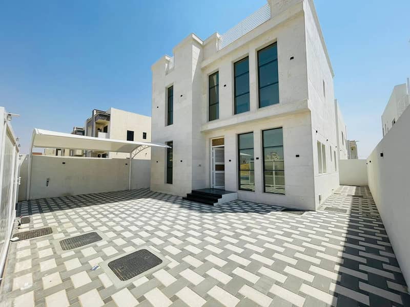 A new villa in Al Yasmeen, with the most luxurious design and full features, in a great location