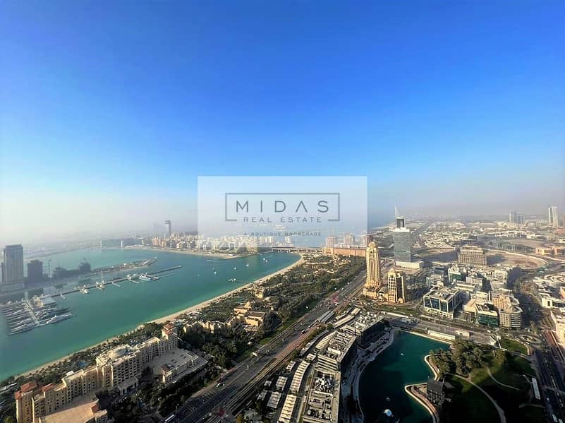 位于迪拜码头，码头23大厦 4 卧室的顶楼公寓 9500000 AED - 7463220