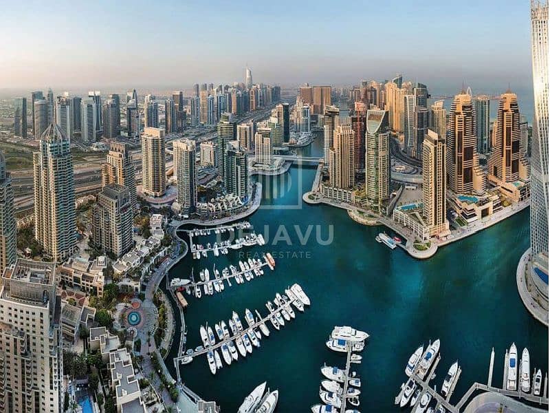 位于迪拜码头，滨海之畔公寓 1 卧室的公寓 2400000 AED - 6189641