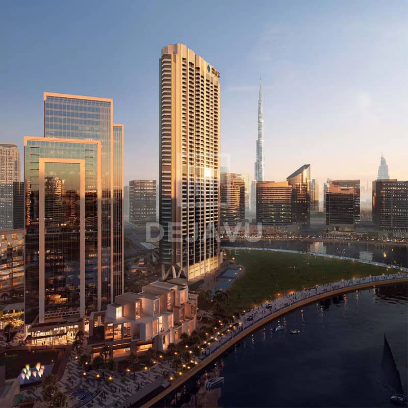 Skyline and Burj Khalifa View | Payment Plan | Ideal Investment