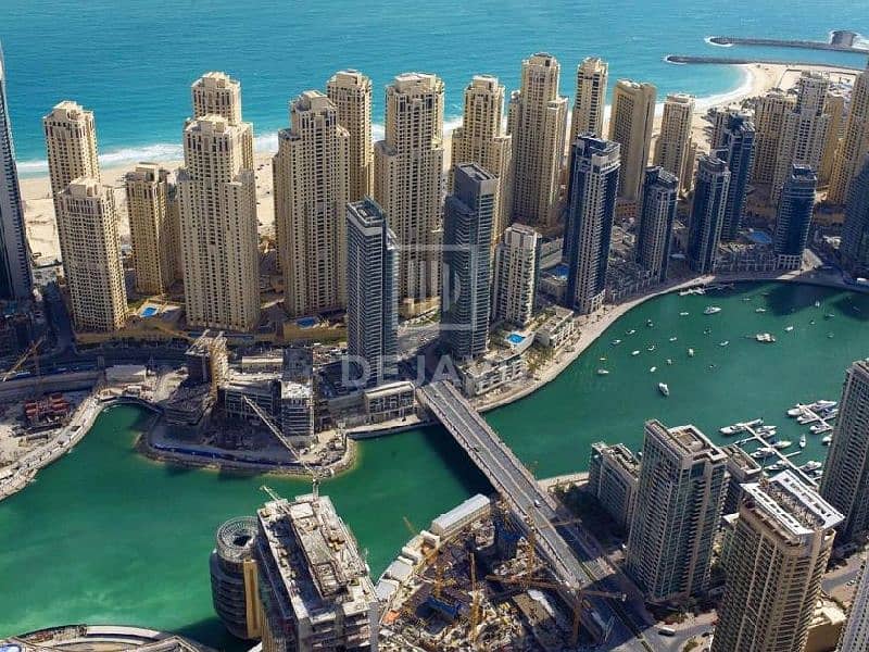 位于迪拜码头，滨海之畔公寓 2 卧室的公寓 5040000 AED - 6190870