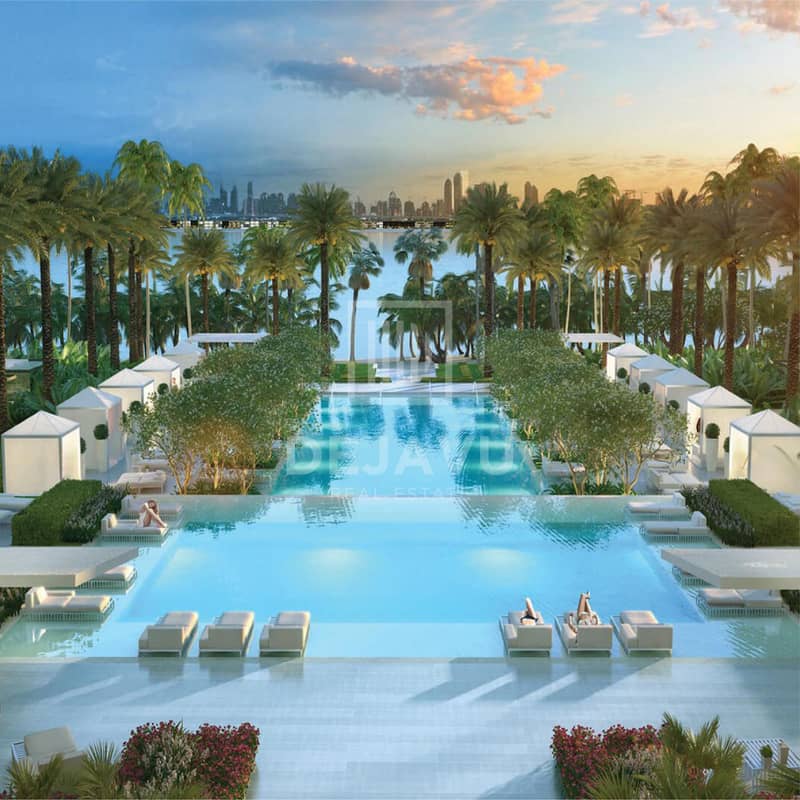 位于朱美拉棕榈岛，新月城，亚特兰蒂斯皇家度假酒店及公寓 5 卧室的顶楼公寓 216000000 AED - 5974022