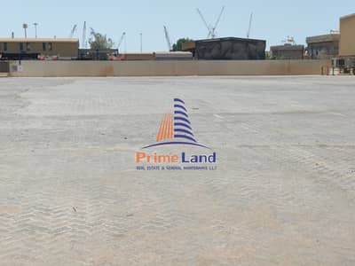 Plot for Rent in Mussafah, Abu Dhabi - Hot Deal!! | 4000 Sq. mtr Interlocked Plot With office and Open Shed for Rent in Mussafah