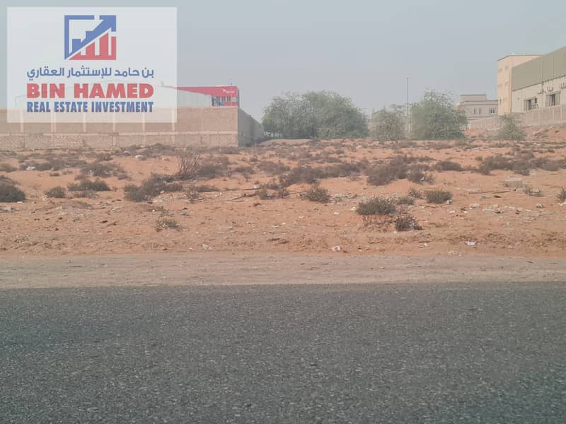 A plot of land for sale in the new Industrial Area of Umm Al Quwain