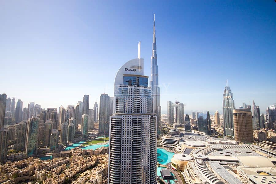 Burj Khalifa View | High Floor | Tenanted