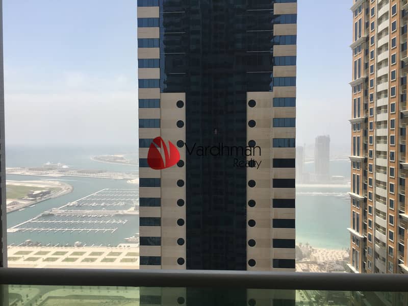 位于迪拜码头，滨海山岭塔楼 1 卧室的公寓 80000 AED - 7551785
