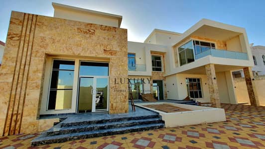 6 Bedroom Villa for Rent in Al Iqabiyyah, Al Ain - Ref 6713 Brand New Modern Near Tawam Bright Big Terrace
