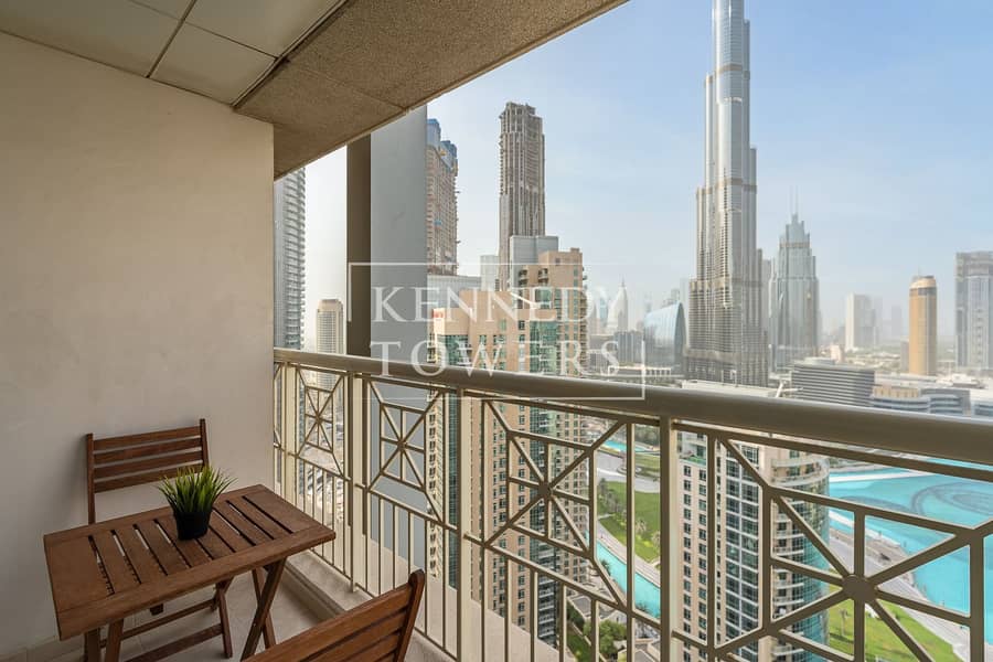 Burj Khalifa View | Fountain View | Huge Layout