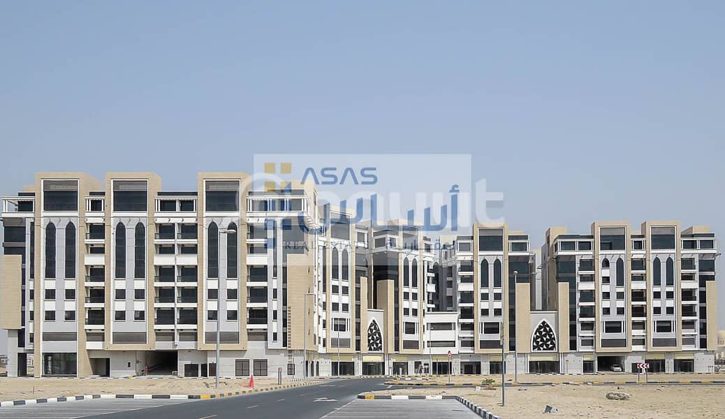 EXCLUSIVE OFFER  SHOPS IN BRAND NEW ASALA BUILDING  - MUWAILAH COMMERCIAL AREA WITH 2 MONTHS FREE
