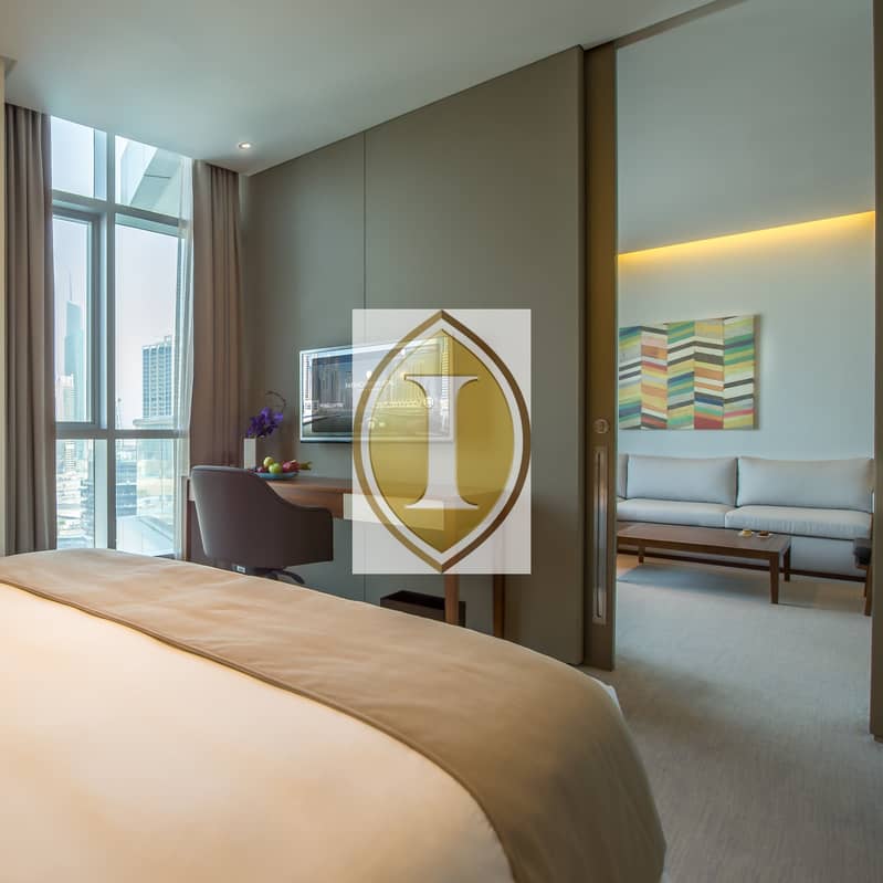 Апартаменты в отеле в Дубай Марина，ИнтерКонтиненталь Дубай Марина, 1 спальня, 18000 AED - 3854913