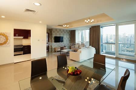 2 Bedroom Flat for Rent in Dubai Marina, Dubai - Deluxe Two Bedroom Apartment- All bills included - No commission- Monthly