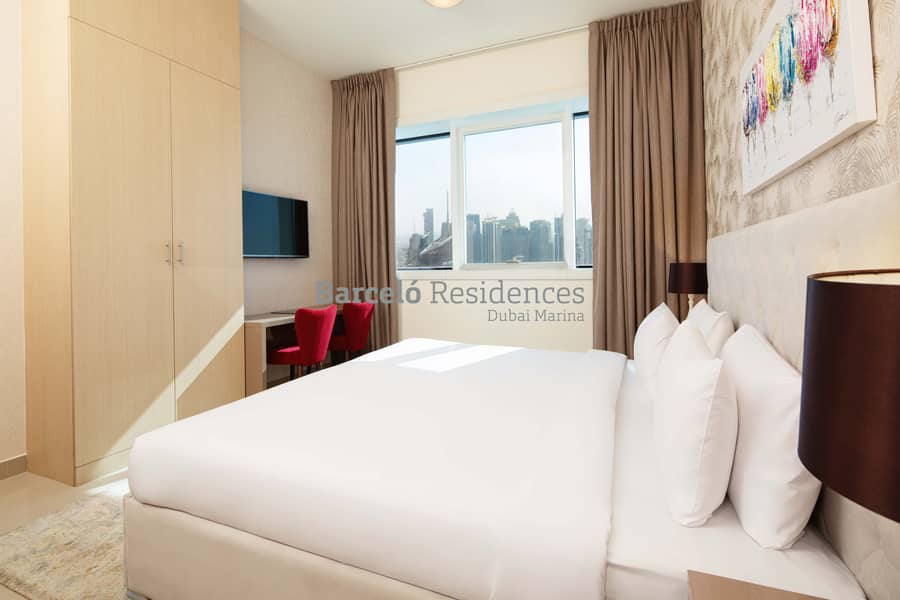 位于迪拜码头，巴塞洛公寓 1 卧室的公寓 500 AED - 6790009