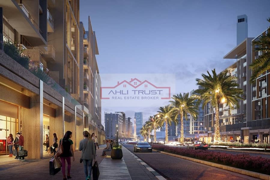 Riviera Retail Shop /Get 8% RIO in 2- Years /  New Waterfront Community in Meydan at MBR City