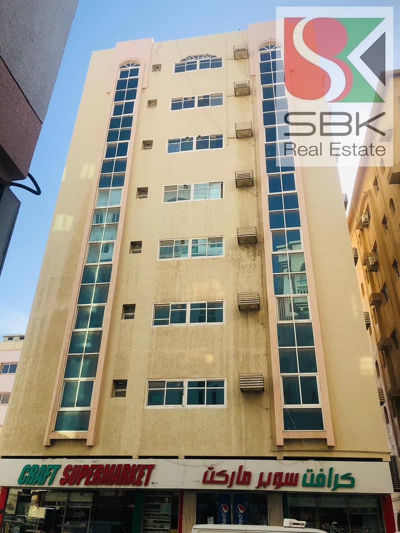Spacious Studio  with Closed Kitchen Available in  Al Butina , Sharjah