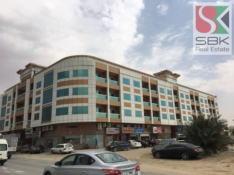 Very Spacious 1 BHK with Balcony Available in Harmain Souk Building, industrial  2, Ajman