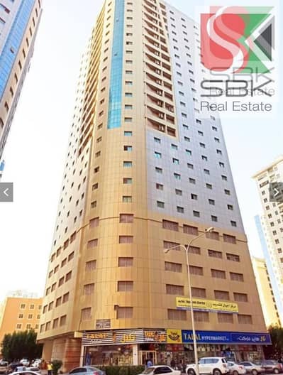 2 Bedroom Apartment for Rent in Al Nuaimiya, Ajman - Spacious 2BHK Apartment with Balcony Available in MRK Tower, Nuaimiya 1, Ajman