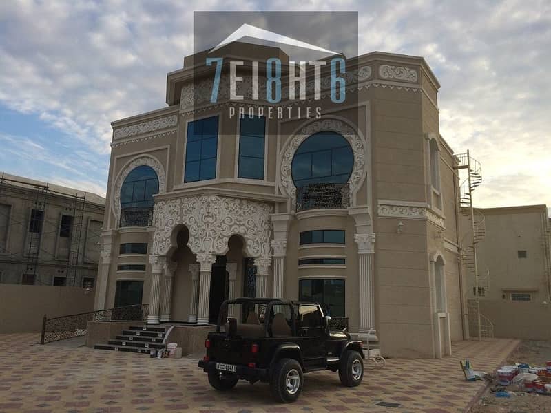 5 Bedroom indep spacious high quality villa with large landscaped garden for rent in Warqaa 4