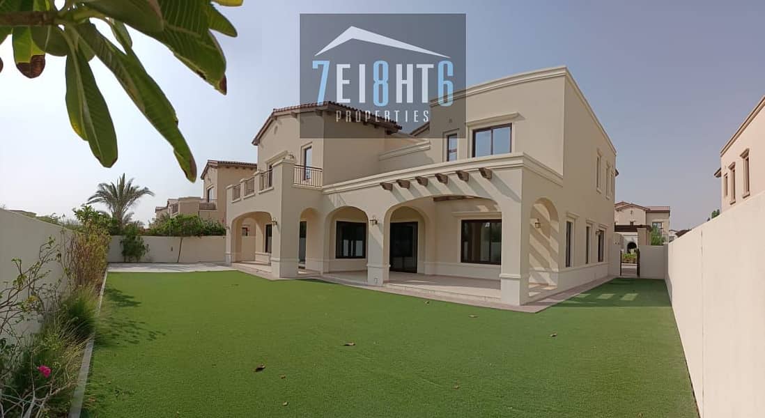 Beautifully presented: 7 b/r good quality independent villa for rent in Arabian Ranches