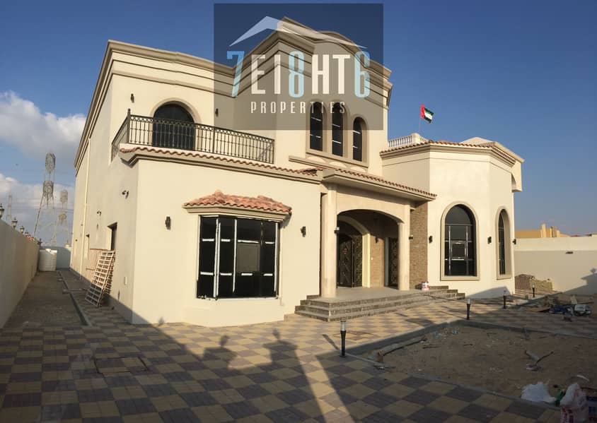 Beautifully presented: 3 b/r independent villa + maid room + garden suitable for rent in Khawaneej 1