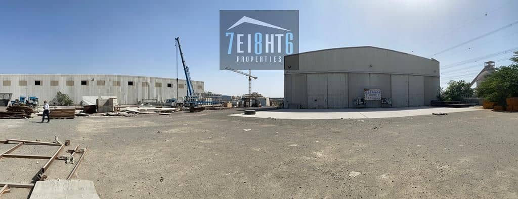 Ehxtra spacious warehouse: 233,339 sq ft & 259,083 sq ft warehouse for rent in Jebel Ali