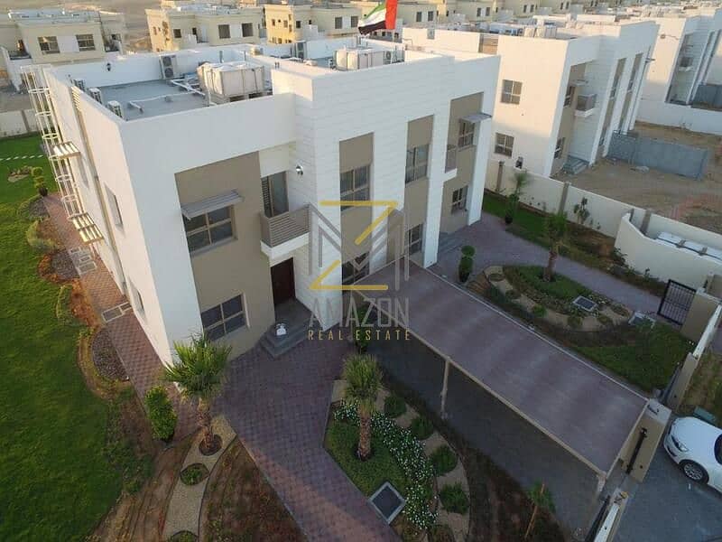 For sale, a 3BR villa with an area of ​​4000 feet, in installments for the developer, over 5 years