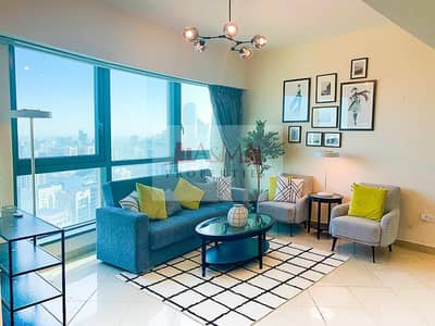شقة 1 غرفة نوم للايجار في المركزية، أبوظبي - شقة في كابيتال بلازا،المركزية 1 غرفة 95000 درهم - 5764688