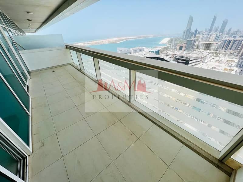 NO COMMISIION | SEA VIEW | One Bedroom Apartment with Balcony & all Facilities in Al Ain Tower for AED  78,000 Only. !