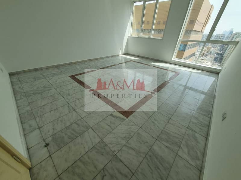 SUPER SPACIOUS |  Two Bedroom Apartment with Balcony & Basement Parking for AED 72,000 Only. !!
