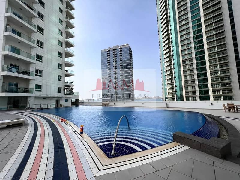ONE MONTH FREE | 6 PAYMENT | One Bedroom Apartment with Balcony & all Facilities in Amaya Tower for  AED 60,000 Only. !