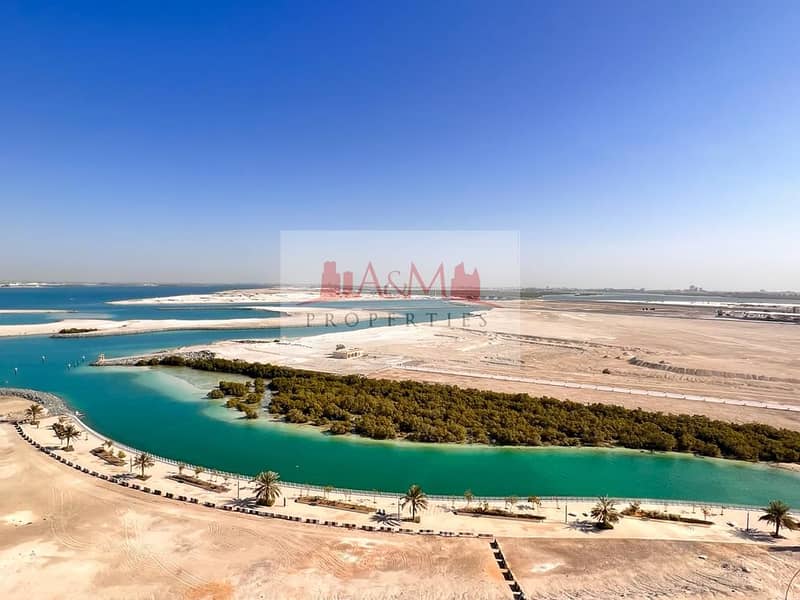 FULL SEA VIEW | Two Bedroom Apartment with Balcony & all Facilities in Reflection Tower for AED 85,000 Only. !