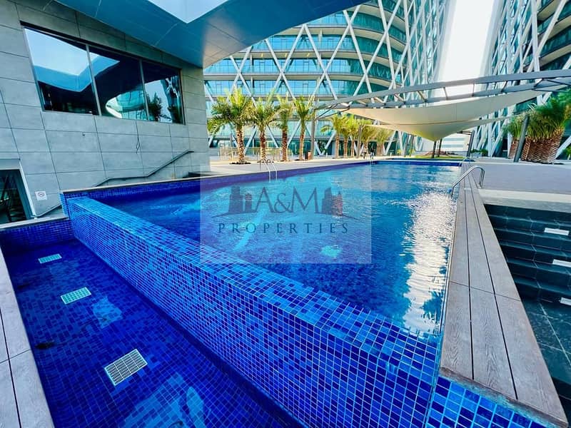 Higher Quality of Living | Super Luxury One Bedroom Apartment with all Facilities in Waterfront for AED 72,000 Only. !