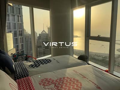 2 Bedroom Apartment for Rent in Dubai Marina, Dubai - High Floor | Stunning Palm Views | Furnished