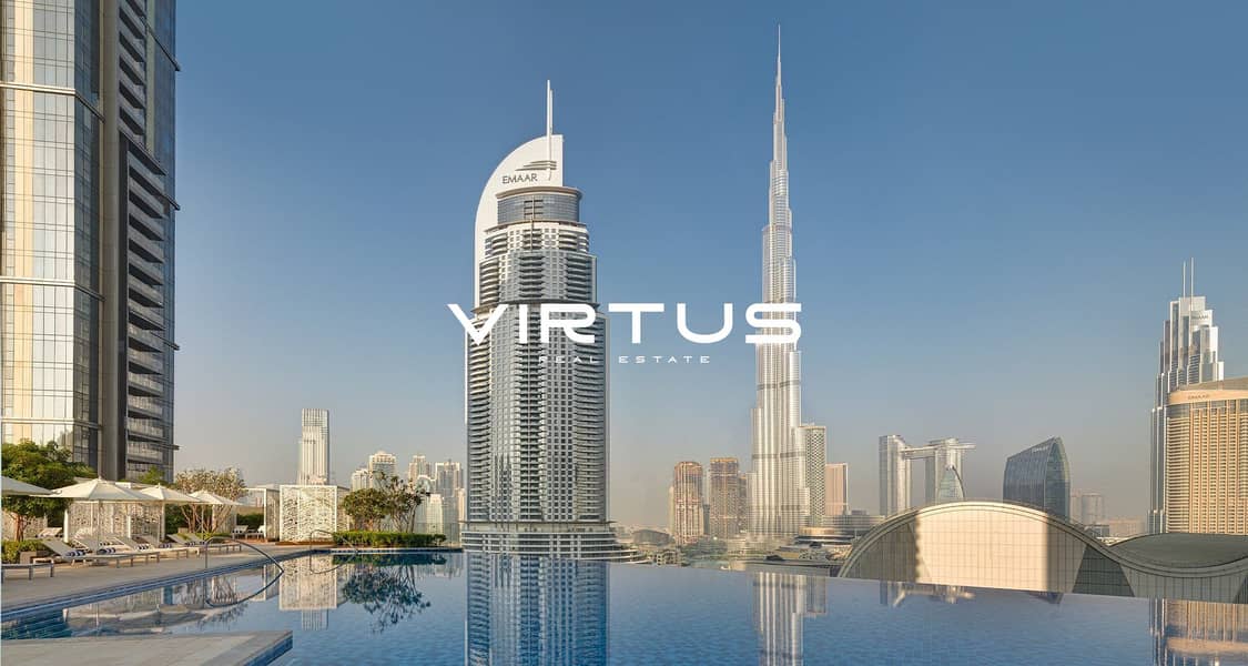 Brand New Apartment -High Floor - Breath taking view to Burj Khalifa and Fountain
