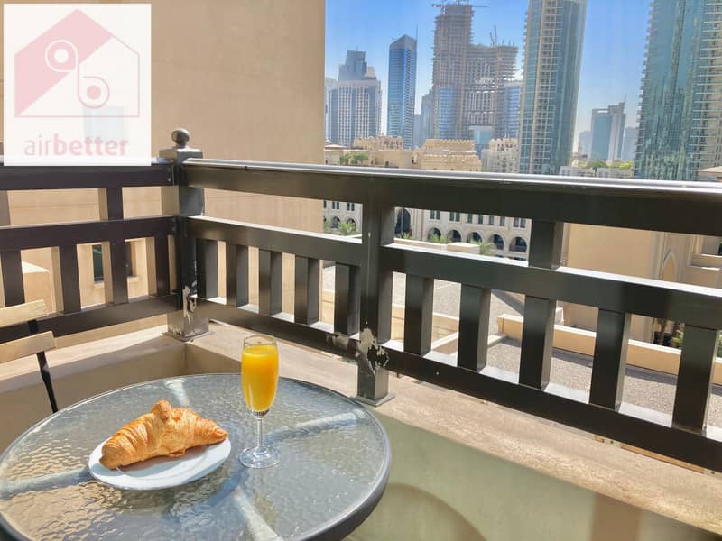 Dubai Old Downtown Large 1 bedroom