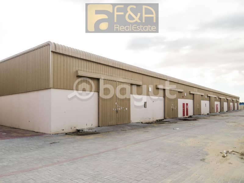 Fully Insulated Warehouse Ideal for storage and for small industrial purpose in Sajja  in Emirates Road