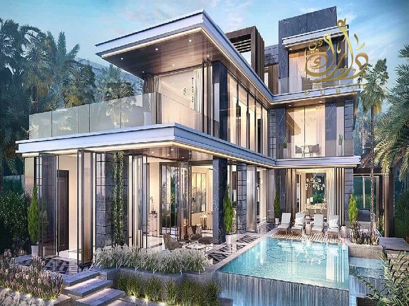 Вилла в Дамак Лагунс，Марбелья, 5 спален, 2500000 AED - 6863561