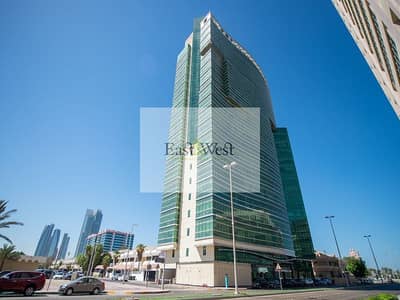 Office for Rent in Corniche Road, Abu Dhabi - Offices, without Commission from Owner | Business Community with sea view