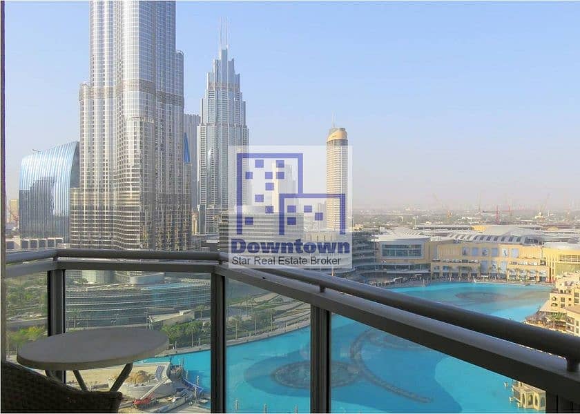 Amazing View of Burj Khalifa / Fountain View