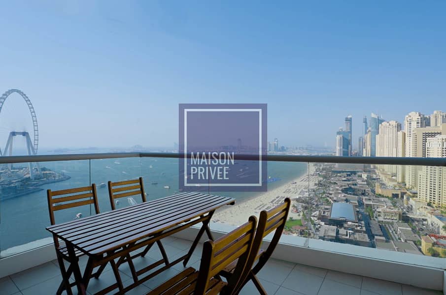 Maison Privee - Jaw-Dropping Sea Vw in Luxury 2BR Apt w/Delux Fittings