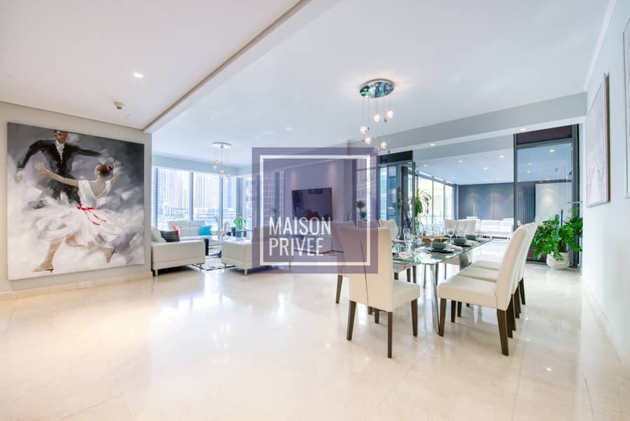 Maison Privee - Luxury 3BR Apt Overlooking the Dubai Marina