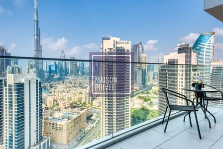 2 Bedroom Apartment for Rent in Business Bay, Dubai - Maison Privee - Luxury Apt W/Burj Khalifa Vw & Dubai Canal Access