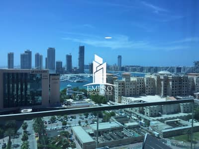 3 Bedroom Flat for Rent in Dubai Marina, Dubai - Seaview | Balcony | Fully Furnished | Maids Room