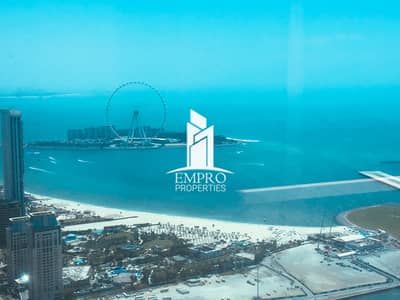 迪拜码头， 迪拜 4 卧室单位待租 - 位于迪拜码头，海洋塔楼 4 卧室的公寓 330000 AED - 7544549