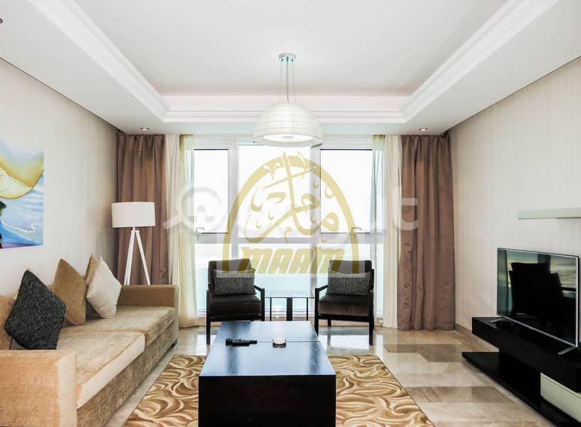 Breath Taking Full Sea View | Amazing Facilities | 2BR in Corniche