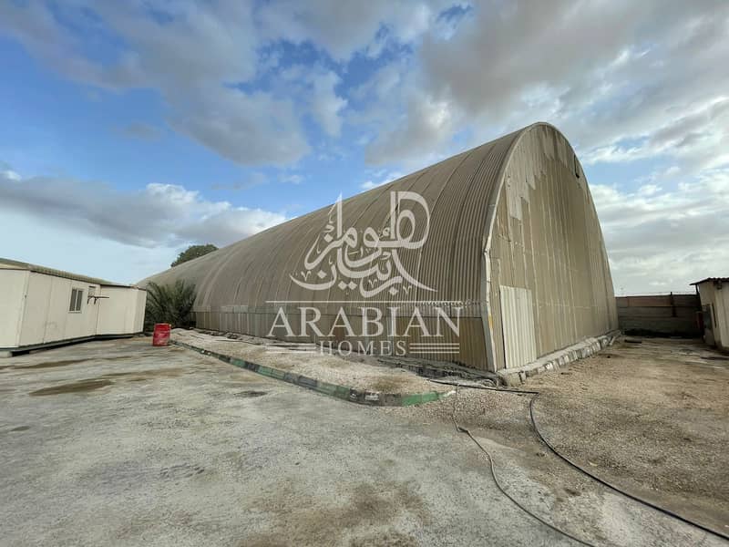 3,932sq. m Open Land with Workshop for Rent!