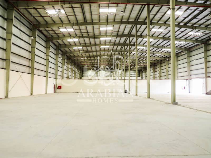 High Electrical Load Warehouse with Crane & Open Yard for Rent in  Mussafah Industrial Area - Abu Dhabi