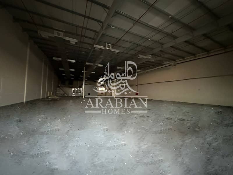 1,109sq. m Ambient Warehouse with Fitted A/C for Rent in Mussafah Industrial Area - Abu Dhabi