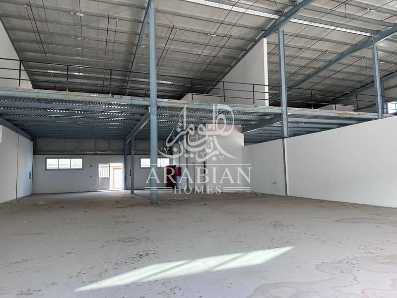Brand New Warehouse with Mezzanine for Rent in Mussafah Industrial Area - Abu Dhabi